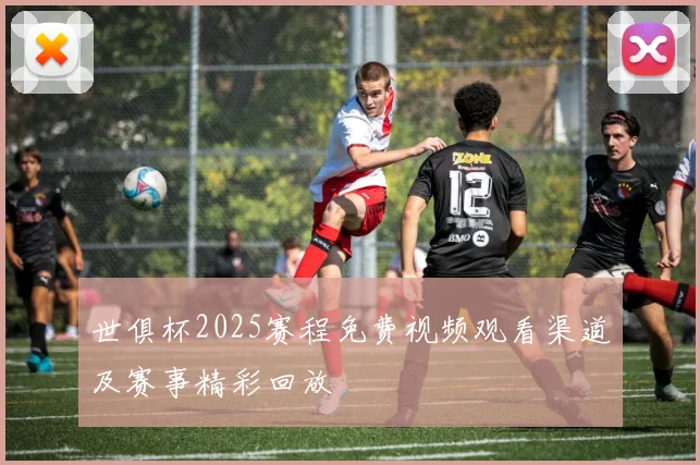 世俱杯2025赛程免费视频观看渠道及赛事精彩回放